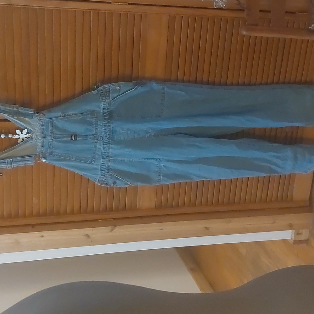 Vintage Unionbay Blue Denim Overalls 90s Bib Baggy Medium Wash Size Medium